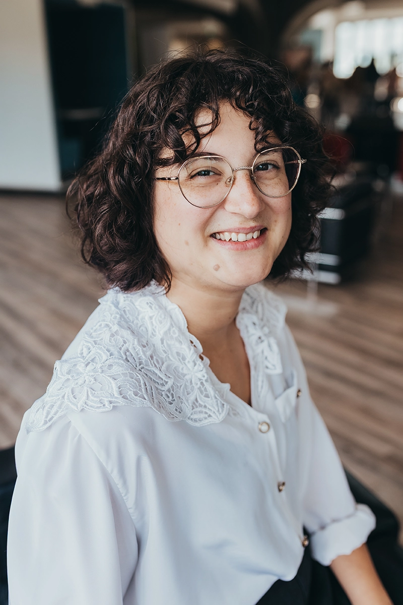 Portrait de Naomi Soulat, graphiste
